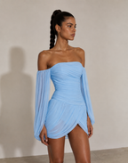 Aurelia Draped Mini Dress