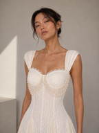 Elena Pearl Mini Dress