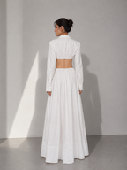 Elena Maxi Set – White