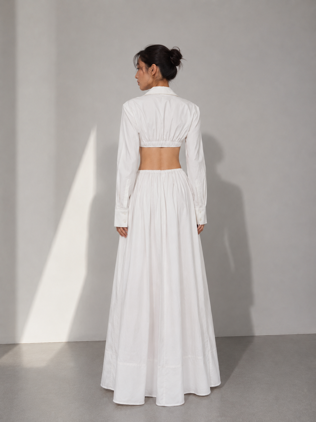 Elena Maxi Set – White