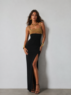 Aurelia Noir Embellished gown