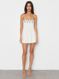 Eloise Embellished Mini Dress