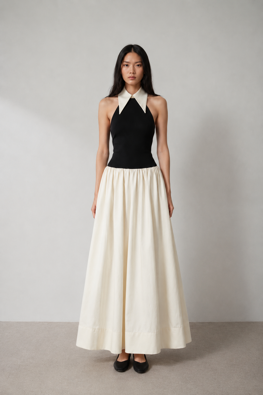Noir Étoile Maxi Dress