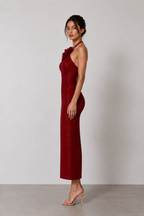 Rosalia Crystal Halter Gown