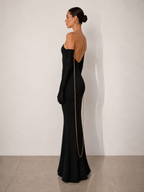 Noir Éclat Gown