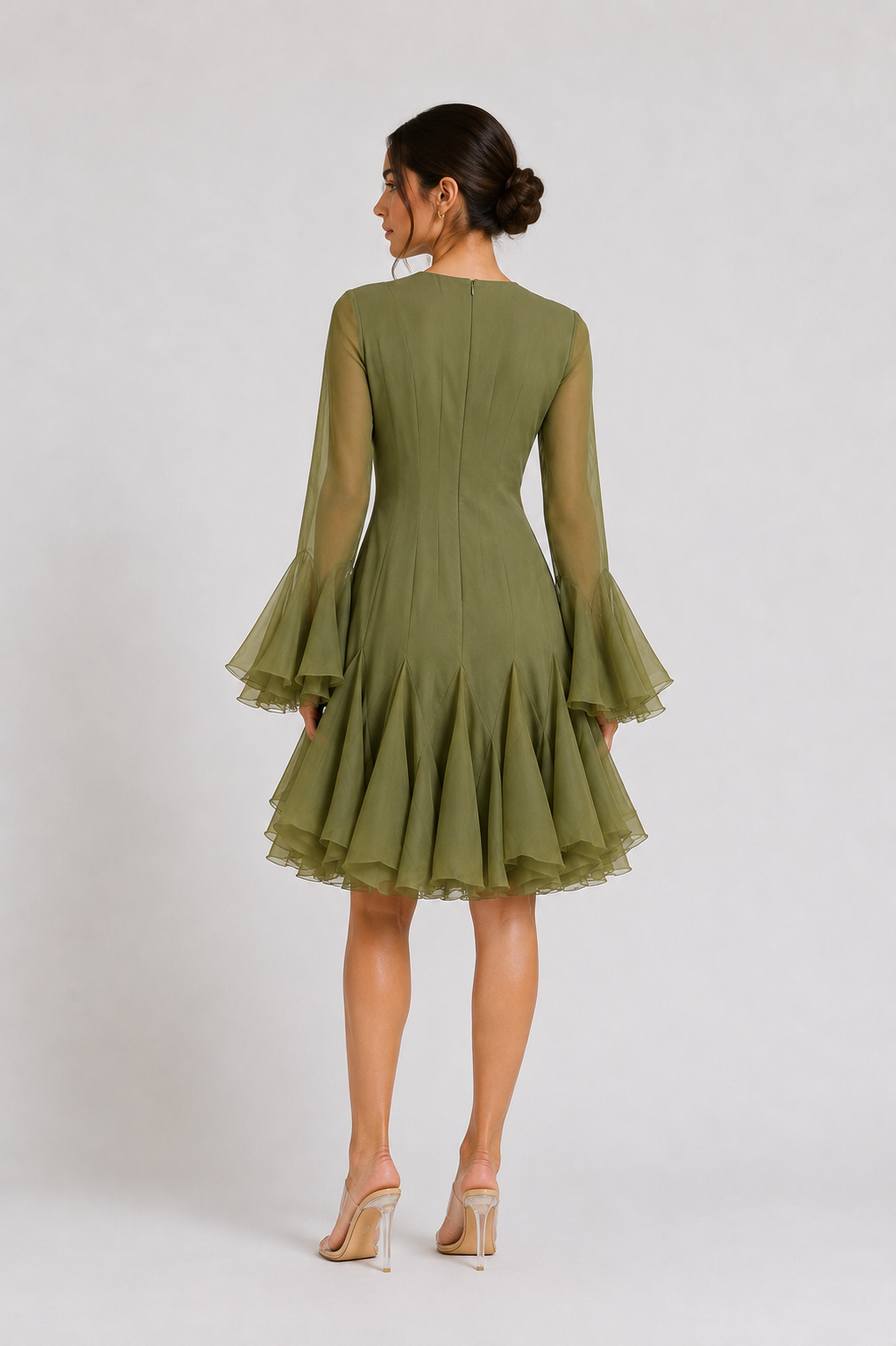 Rosalie Ruffle Mini Dress