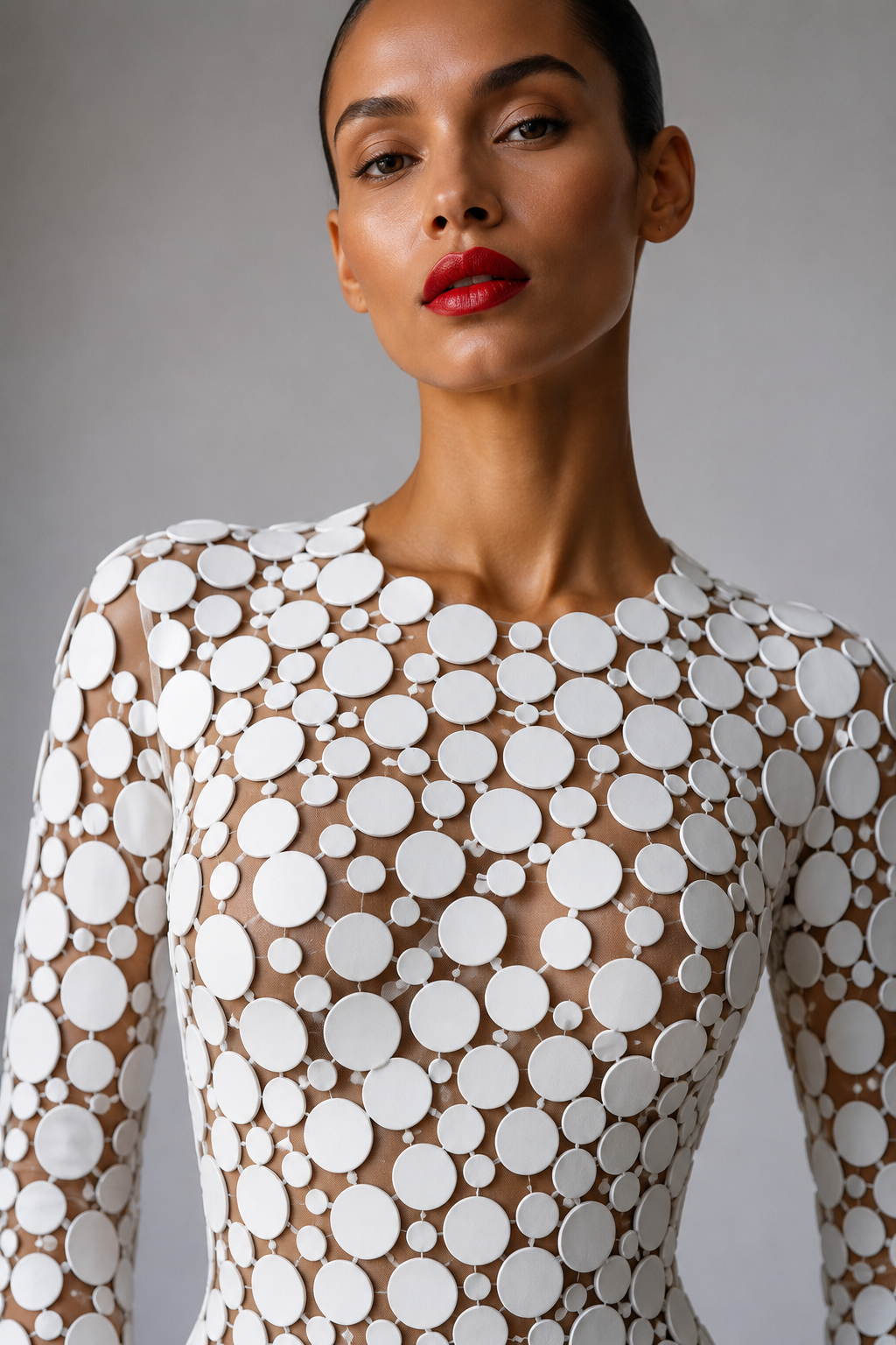 Celeste Disc Éclat Gown