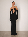 Noir Éclat Gown