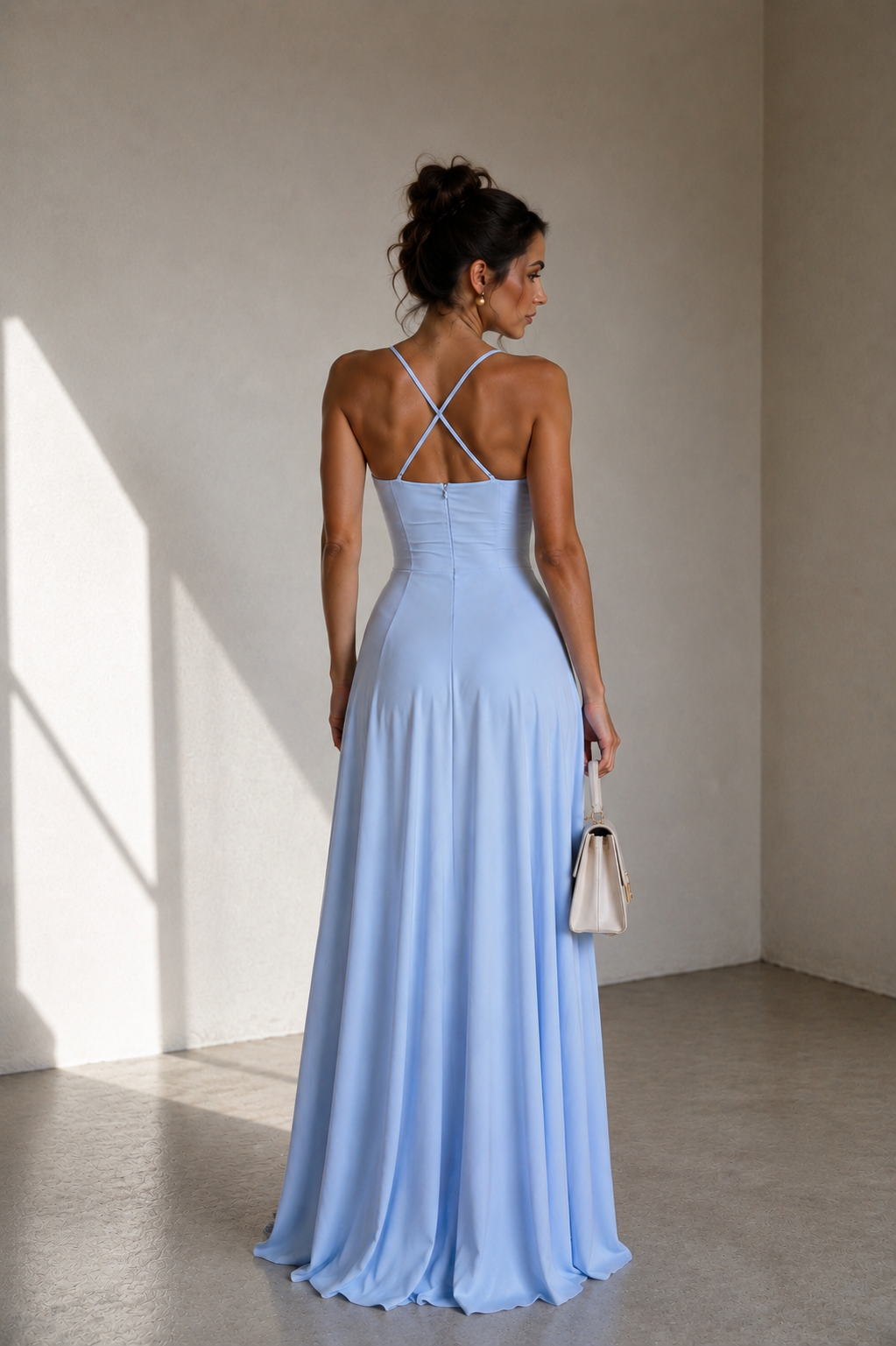 Celeste Sculpt Maxi Dress