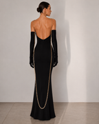 Noir Éclat Gown