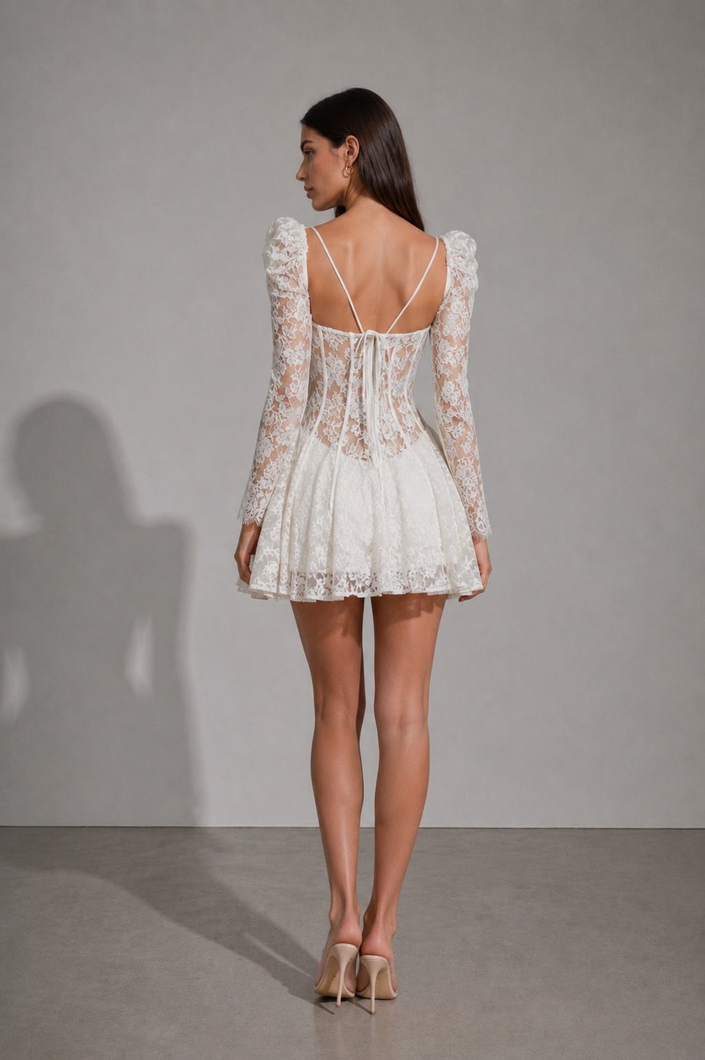 Charlotte Lace Corset Mini Dress
