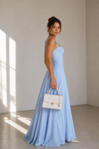 Celeste Sculpt Maxi Dress