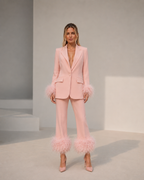 Élise Feather Tailored Set