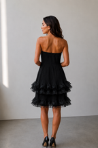 Amara Ruffle Mini Dress