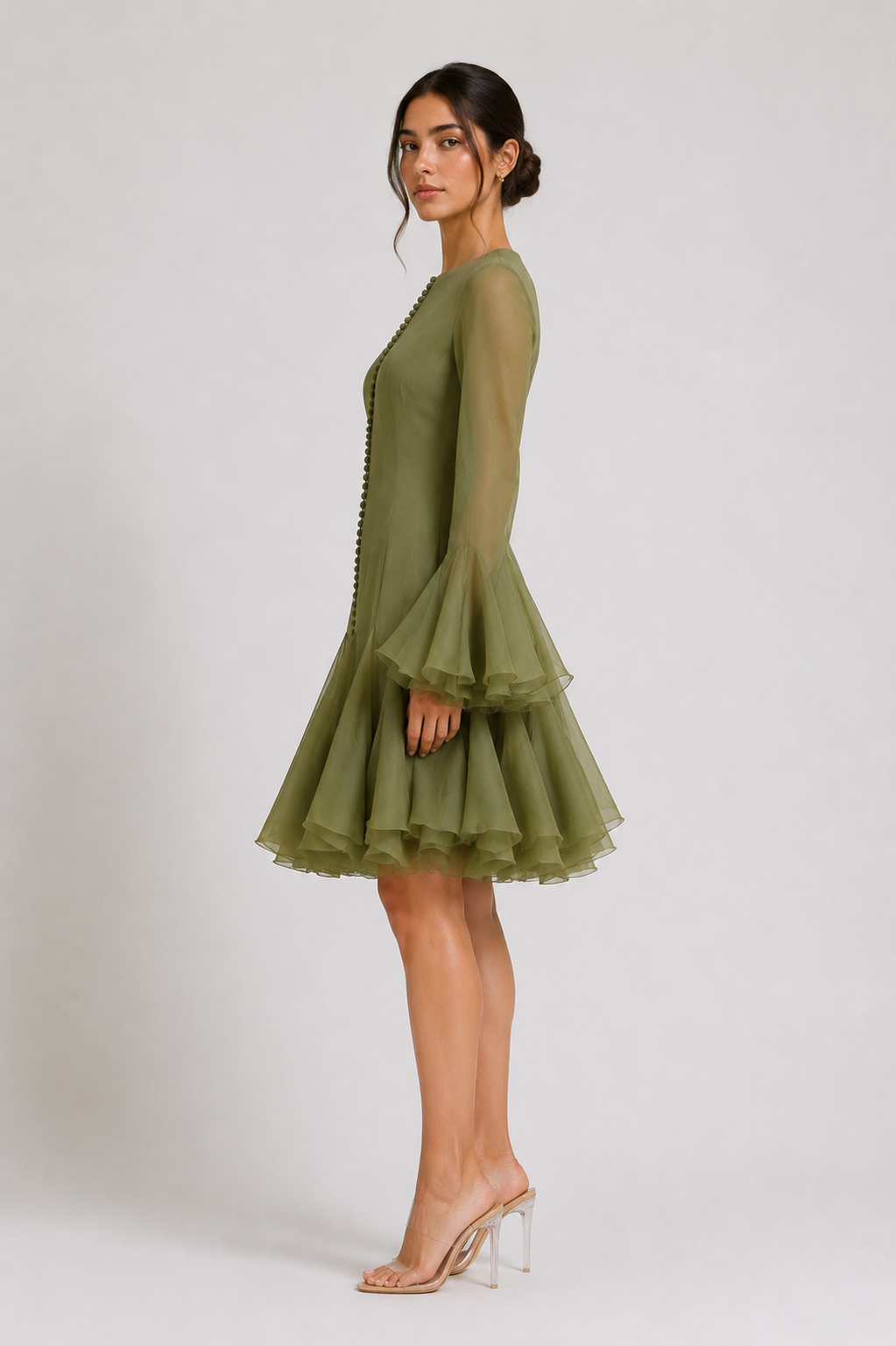Rosalie Ruffle Mini Dress