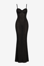 Noir Étoile Crystal Gown