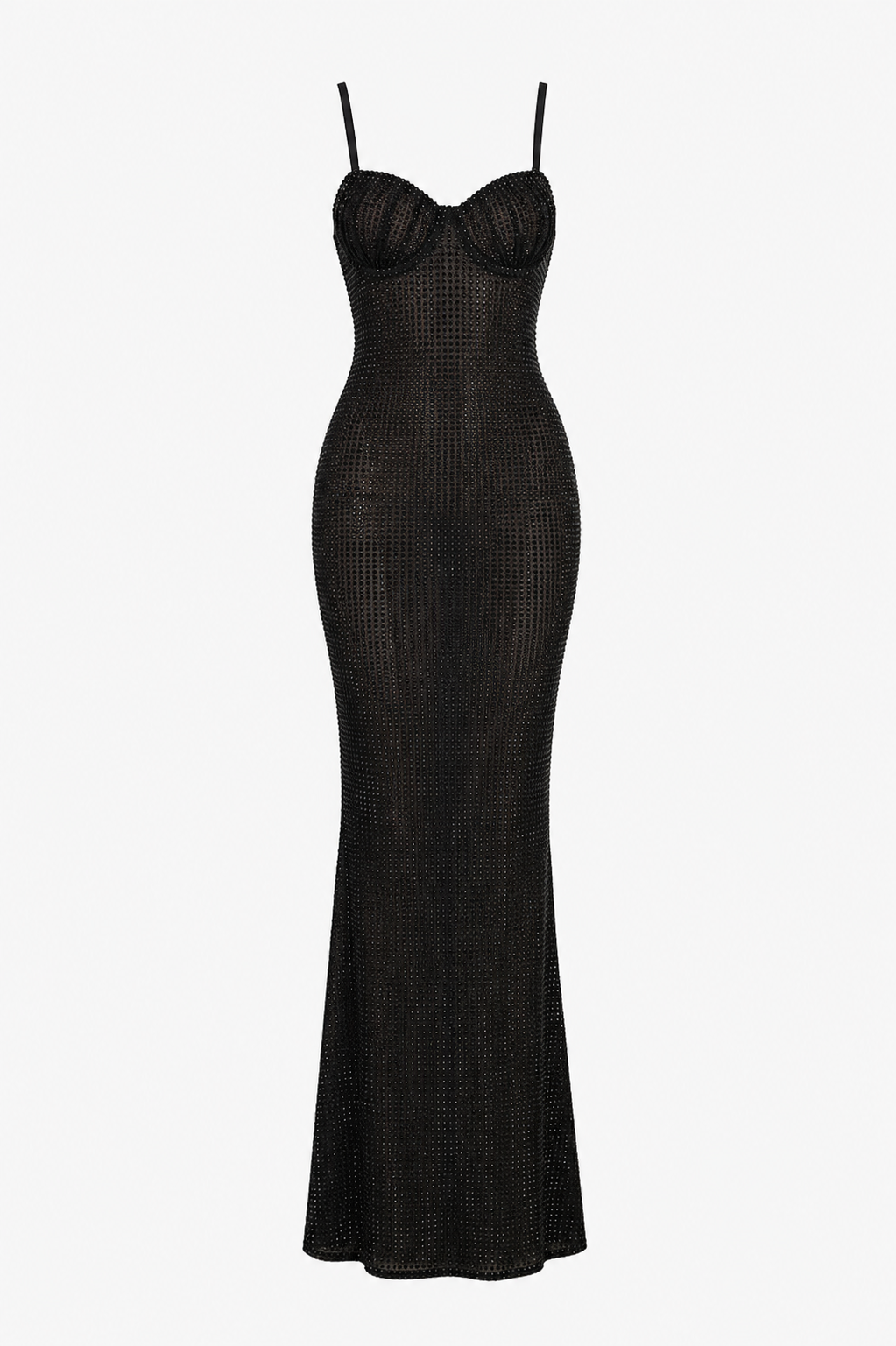 Noir Étoile Crystal Gown