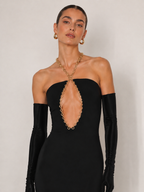 Noir Éclat Gown