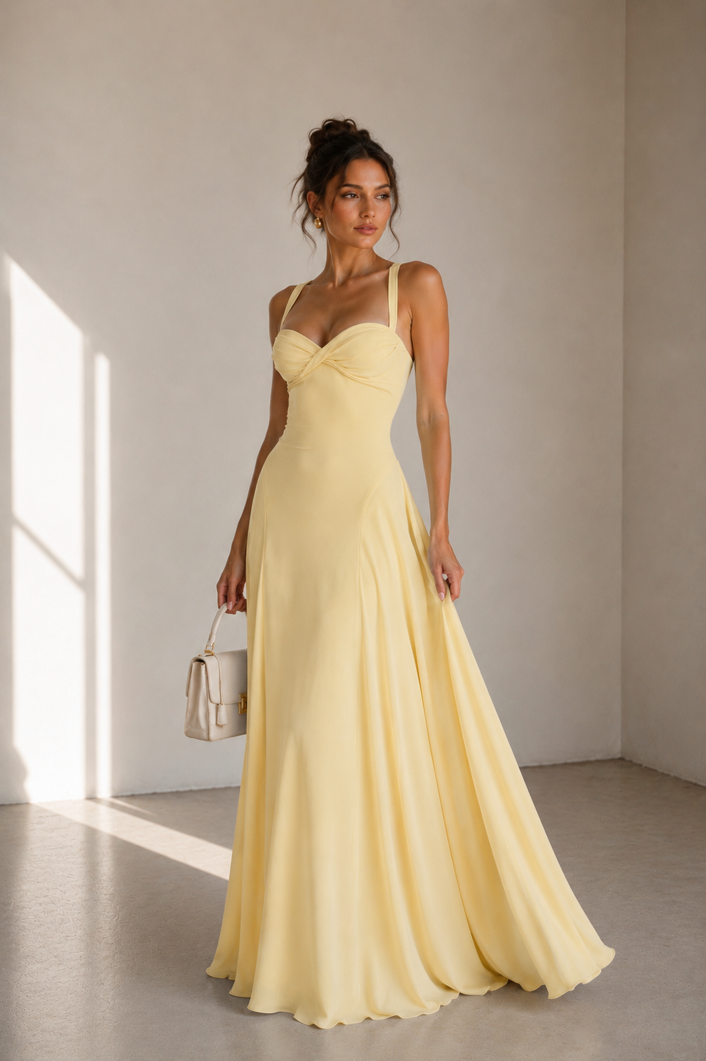 Celeste Sculpt Maxi Dress