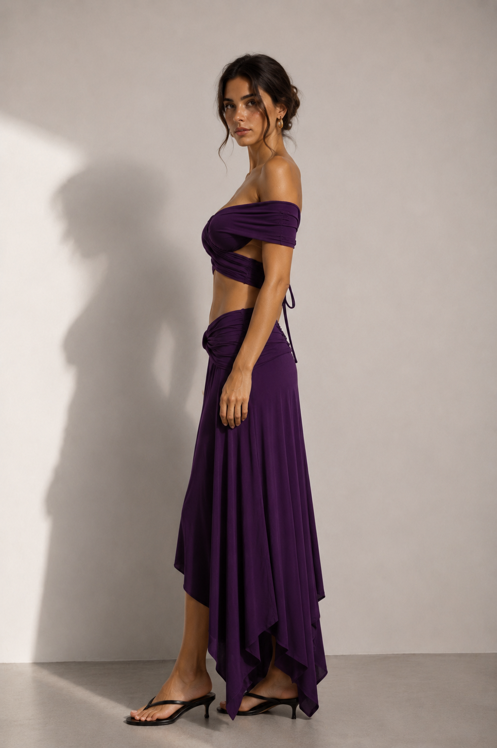 Aurelia Drape Set – Royal Plum