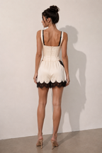 Sienna Lace Corset Mini Set