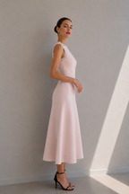 Celestia Crystal Midi Dress