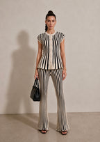 The Elise Stripe Knit Set
