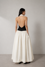 Noir Étoile Maxi Dress