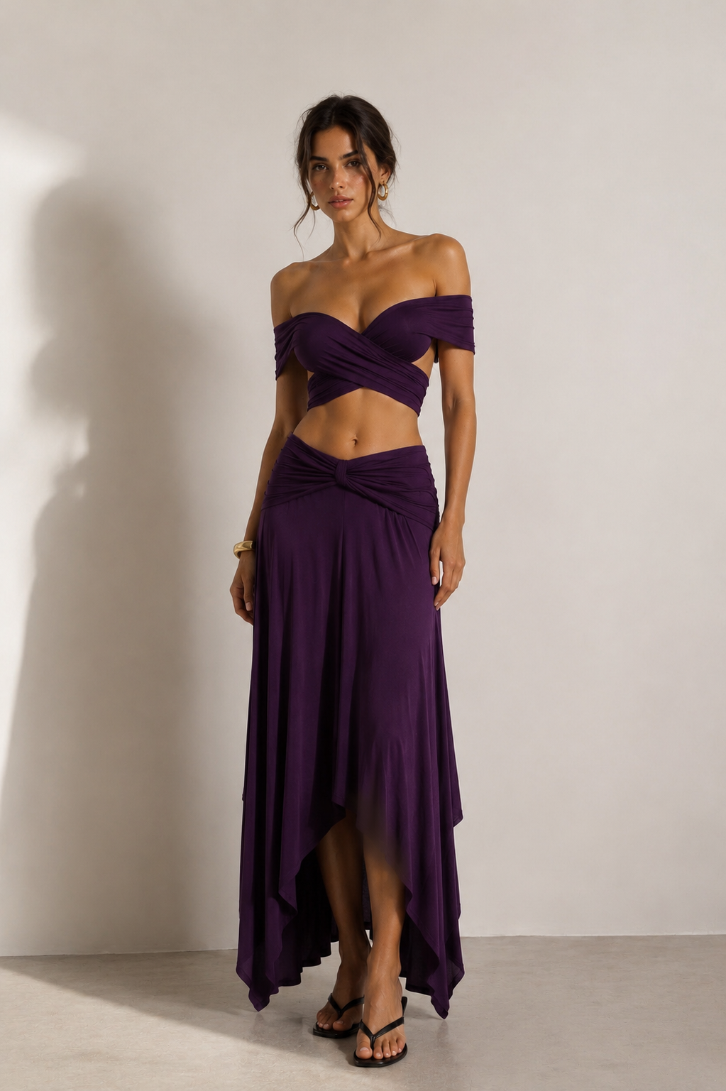 Aurelia Drape Set – Royal Plum