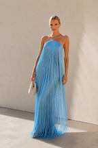 Celeste Étoile Fringe Gown