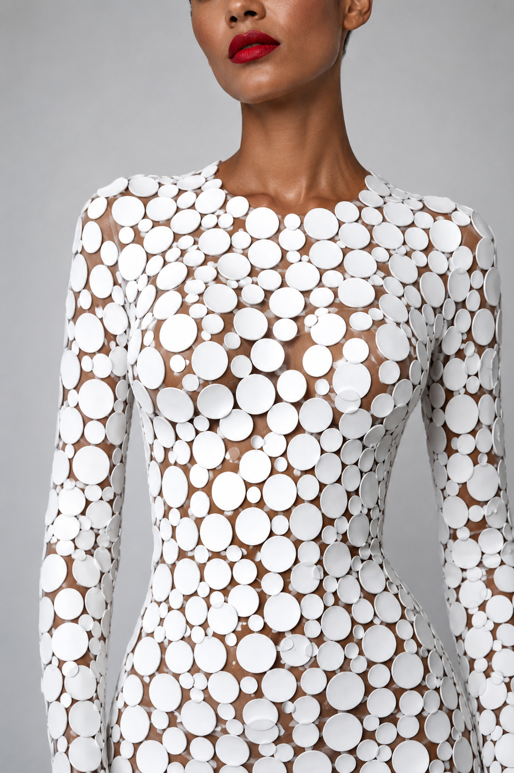 Celeste Disc Éclat Gown