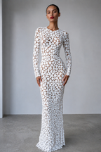 Celeste Disc Éclat Gown