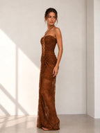 Lysandra Lace Corset Gown