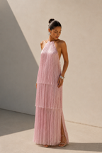 Celeste Étoile Fringe Gown