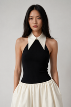 Noir Étoile Maxi Dress