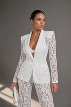 Luxe Lace Power Suit Set