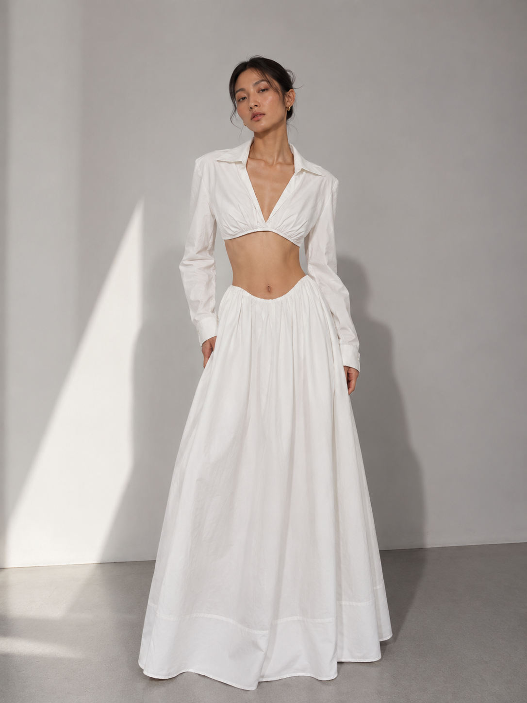 Elena Maxi Set – White