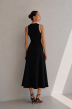 Celestia Crystal Midi Dress