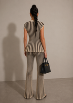 The Elise Stripe Knit Set