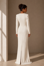 Aurelia Sunset Embellished Gown