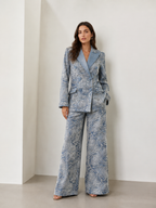 Celeste Rose Jacquard Suit