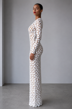 Celeste Disc Éclat Gown