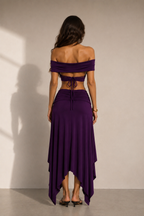 Aurelia Drape Set – Royal Plum