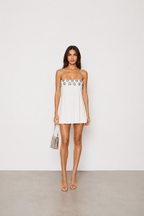 Eloise Embellished Mini Dress