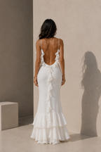 Riviera White Maxi Dress