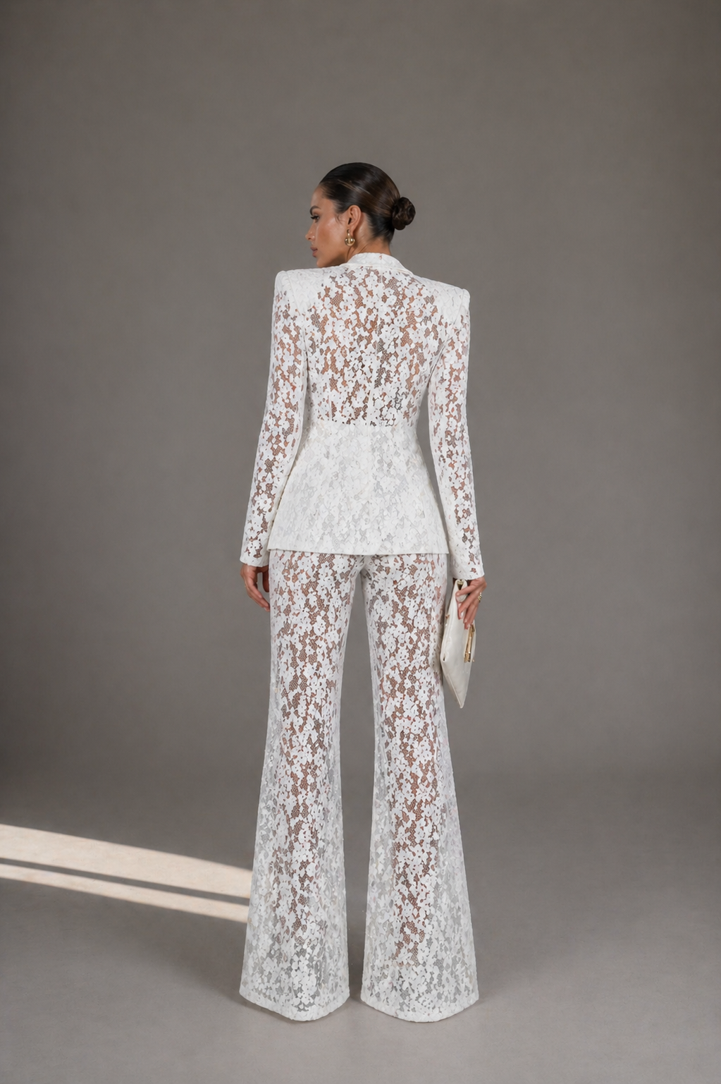 Luxe Lace Power Suit Set