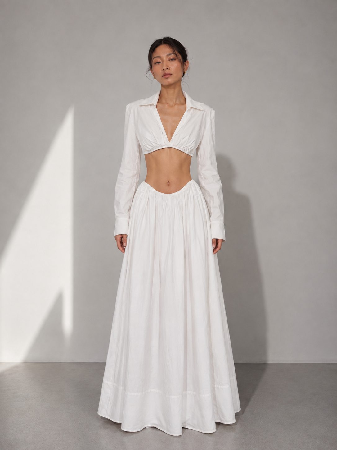 Elena Maxi Set – White