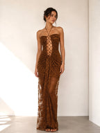 Lysandra Lace Corset Gown