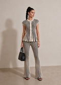 The Elise Stripe Knit Set