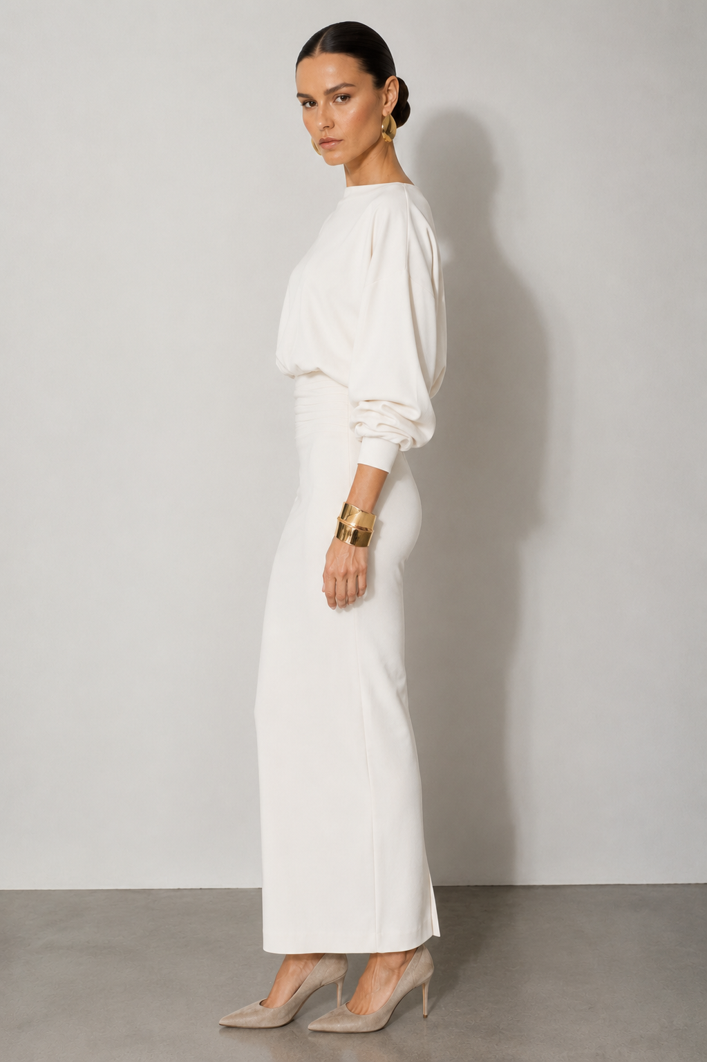 Emelia Sculpt Maxi Dress